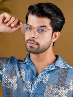 ROYAL SON - Round Peach Eyewear for Men Women Sf0089-C3