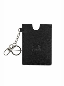 Misfit Panda - Tether Banana Fibre Black Card Holder