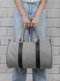 Misfit Panda - Weekender Grey Duffle Bag