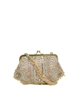 DOUX AMOUR - Aabroo Gold Clutch
