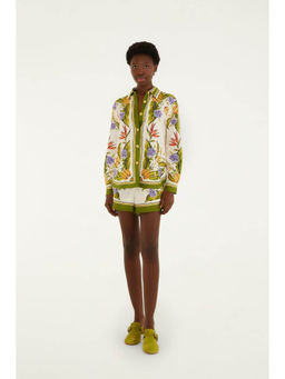 Miakee - Multi-Color Printed Polyester Blend Co-Ord Set