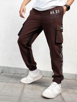 Hubberholme - Men Mid-Rise Joggers Trousers