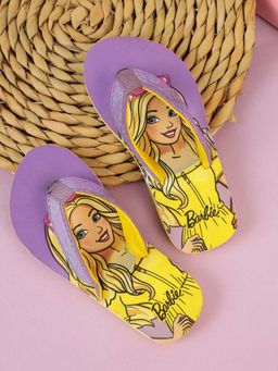 Kidsville - Official Barbie Printed Flipflops for Girls