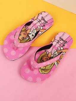 Kidsville - Official Barbie Printed Flipflops for Girls