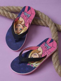 Kidsville - Official Barbie Printed Flipflops for Girls