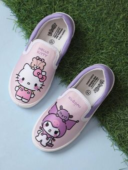 Kidsville - Official Hello Kitty Printed Canvas Sneakers for Girls