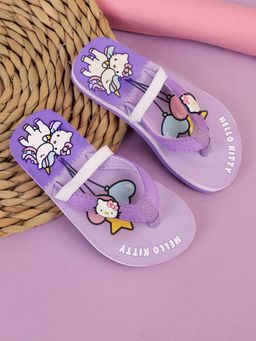 Kidsville - Official Hello Kitty Printed Flipflops with Strap for Girls