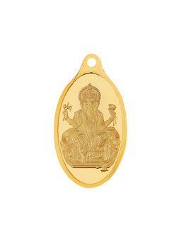 Kundan - 2.5g Gold Pendant 24K (999.9) Ganesha