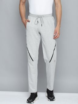 Alcis - Men Grey Solid Track Pant