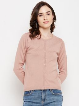 Madame - Women Peach Cardigans