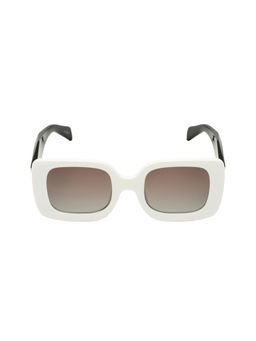 KOSCH ELEMENTE - Women Brown Square Shape Sunglasses with Polarised Lenses