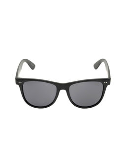 KOSCH ELEMENTE - Men Grey Black Wayfarer Shape Sunglasses with Polarised Lenses