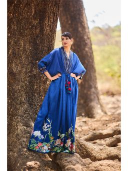 Nirmooha - Botanic Mirage Floral Print Kaftan
