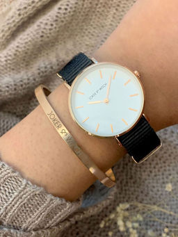 Joker and Witch - White Nylon Watch - JWBS255