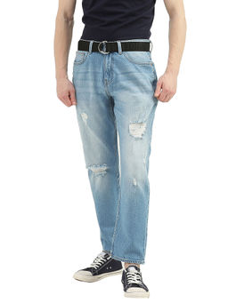 United Colors of Benetton - Men Blue Regular Fit Jeans
