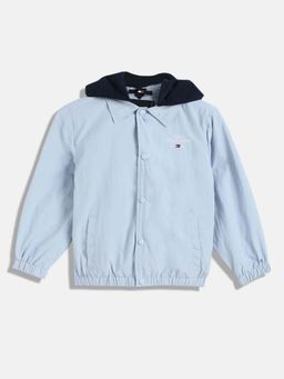 Tommy Hilfiger - Blue Colorblock Regular Fit Jacket