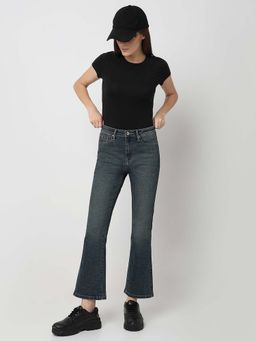 Spykar - Blue Solid Bootcut Fit Jeans