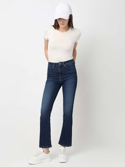Spykar - Blue Solid Bootcut Fit Jeans