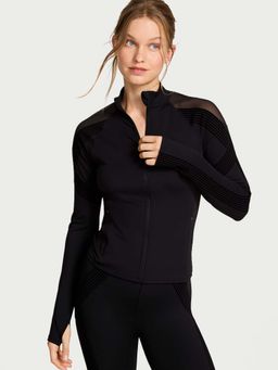 Victoria's Secret - VSX Elevate Redefined Contours Full-Zip Black Jacket
