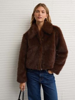 American Eagle - Women Brown Jacket