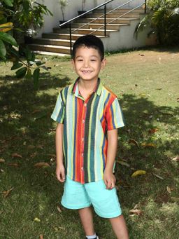 ZIP ZAP ZOOP - Multi-Color Stripes Shirt