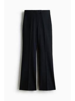H&M - Women Black Bootcut Trousers