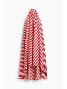 H&M - Women Red Tie-Detail A-Line Dress