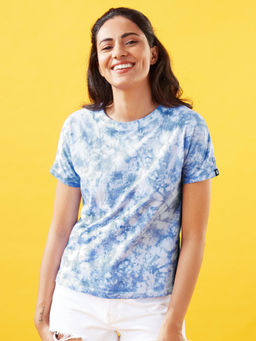 The Souled Store - Tie Dye: Hue Away Dolman Sleeve T-Shirts