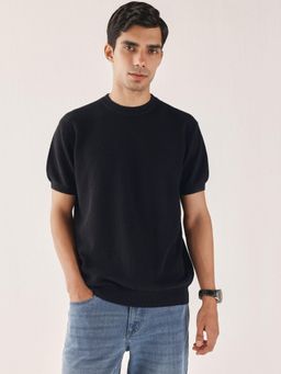 Andamen - Men Structure Cotton Regular Fit T-Shirt