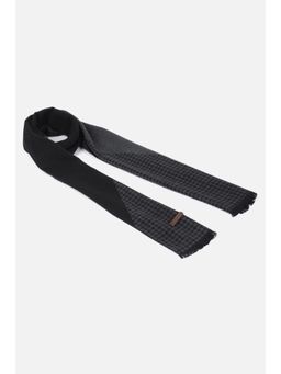 Van Heusen - Men Black Woven Casual Muffler