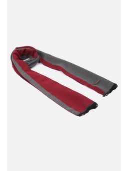 Van Heusen - Men Grey Stripe Casual Muffler