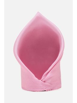 Peter England - Men Pink Solid Party Pocket Square