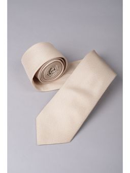 Van Heusen - Men Beige Embroidered Formal Tie