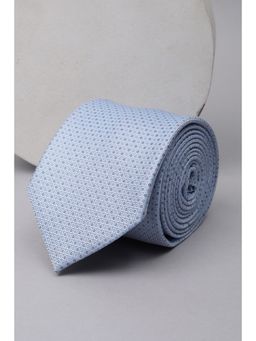 Van Heusen - Men Light Blue Printed Formal Tie