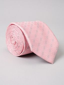 Van Heusen - Men Pink Embroidered Formal Tie