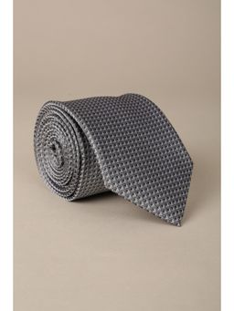 Van Heusen - Men Grey Embroidered Formal Tie