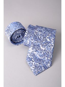 Van Heusen - Men Blue Printed Casual Tie