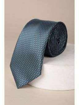 Van Heusen - Men Green Embroidered Formal Tie