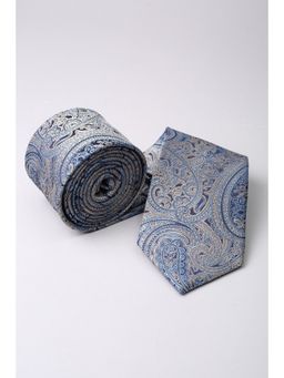 Van Heusen - Men Blue Embroidered Casual Tie