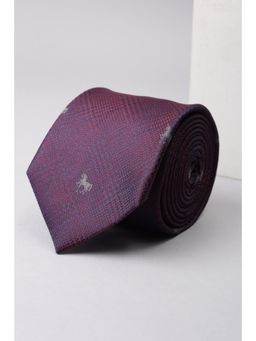 Van Heusen - Men Purple Embroidered Formal Tie