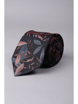 Van Heusen - Men Black Printed Formal Tie