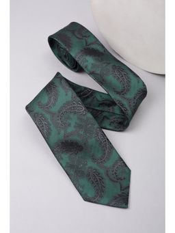 Van Heusen - Men Green Embroidered Party Tie