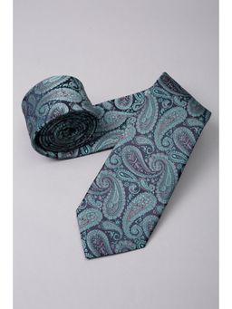 Van Heusen - Men Blue Printed Party Tie