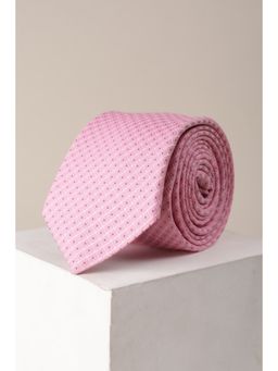 Allen Solly - Men Pink Embroidered Formal Tie