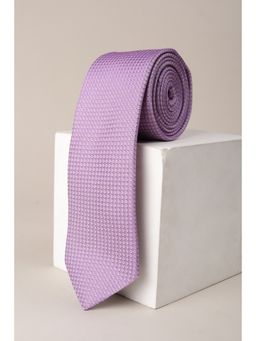 Allen Solly - Men Purple Embroidered Formal Tie