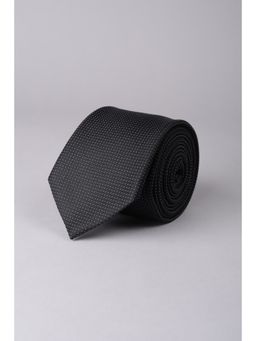 Allen Solly - Men Black Embroidered Formal Tie