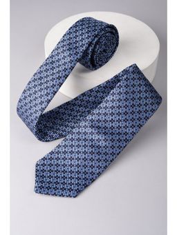 Allen Solly - Men Blue Embroidered Formal Tie