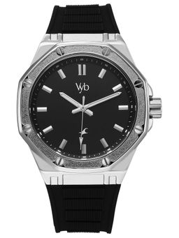 Fastrack - Vyb Rebel Quartz Black Dial Analog Watch For Men - FV30008SP01W (M)