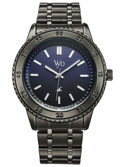 Fastrack - Vyb Quest Quartz Blue Dial Analog Watch For Men - FV30036QM01W (M)