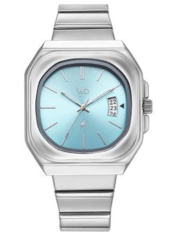 Fastrack - Vyb Pioneer Quartz Light Blue Dial Analog Watch For Men - FV30037SM01W (M)